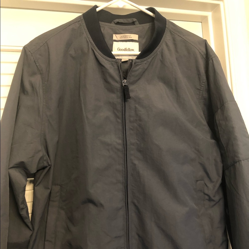 Men’s lightweight bomber jacket Blue Large